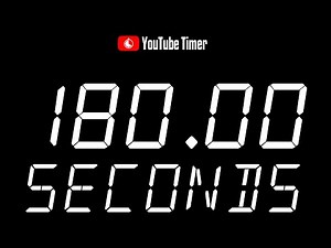 180 Seconds Timer Countdown