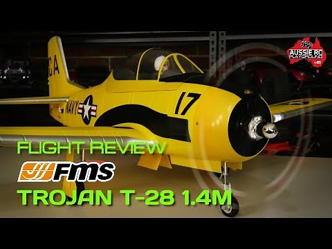 Flight Review: FMS T-28 Trojan 1.4m