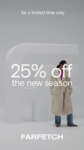 Selected new-season styles have 25% off — only on FARFETCH. Shop now. | FARFETCH