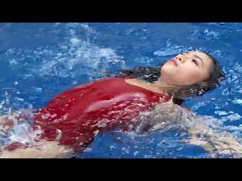 Just having fun in the pool