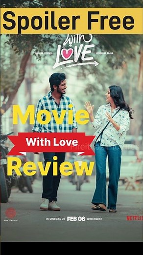 With Love | Review | #review #withlove #love #seanroldan #u1 #abishanjeevinth #soundaryarajinikanth