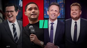 The late-night hosts discovered something very interesting while going over the figures of the new deal to avoid a second government shutdown. | HuffPost