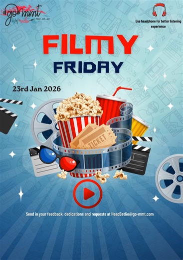 GO-MMT RADIO on Instagram: "Filmy Friday with RJ Annie on GO-MMT Radio | Tune-in now! #GoMMTRadio @lifeatmakemytrip"
