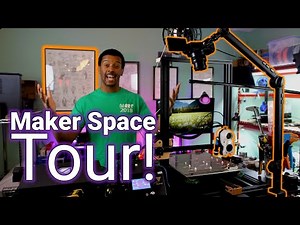 Inside My Maker Space: 3D Printing and DIY Enthusiast Setup