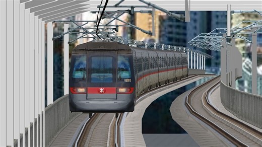 (openBVE) MTR 东涌线 A/CAF Train 香港→东涌