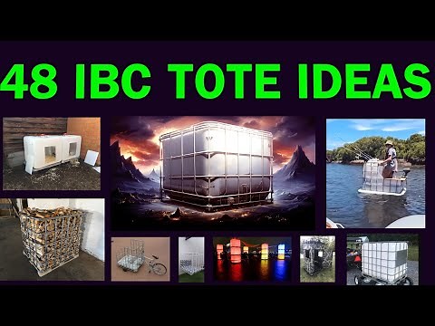48 IBC Tote Ideas | Genius Hacks for Repurposing IBC Totes