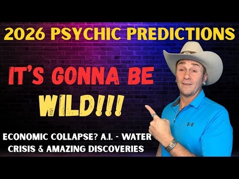 2026 Psychic Predictions- It's Going To Be WILD!! Economy, A.I., Water Crisis & Amazing Discoveries
