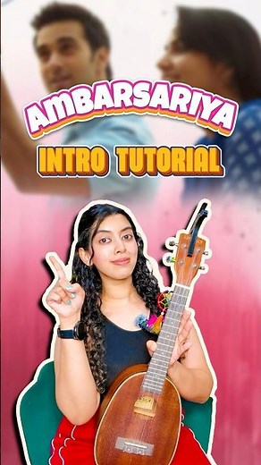 Ambarsariya ( INTRO TUTORIAL EASY) 😍🧿#shorts #introtutorial #ukulele