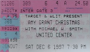 Dec 06, 1997: Amy Grant / Michael W. Smith / cece winans at United Center Chicago, Illinois, United States | Concert Archives
