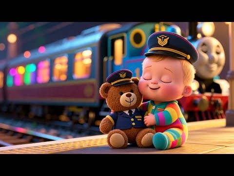 Learn Colors with the Train 🚂🌈 Fun Color Learning Song for Kids | Learn Colors & Vehicles