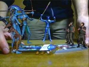 AVATAR TOY I-TAGS Battle pack : Battle Na'vi vs Human RDA