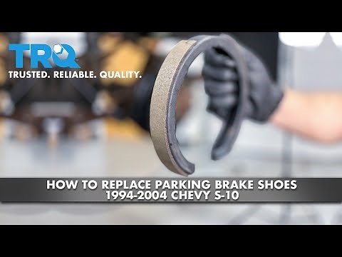 How to Replace Parking Brake Shoes 1994-2004 Chevy S-10