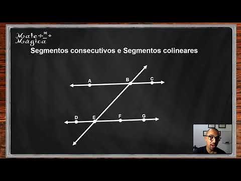 Reta, Semirreta e Segmento de reta. Segmentos Consecutivos e colineares.