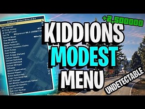 Gta 5 cheat menu | Free download kiddions modest menu GTA Online 2025 | Best cheat