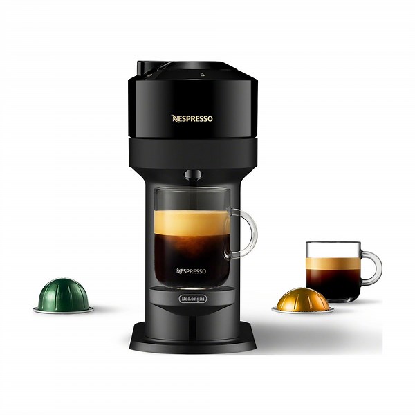 Nespresso New Vertuo Next 19-Bar, 1-Cup Black Espresso Machine