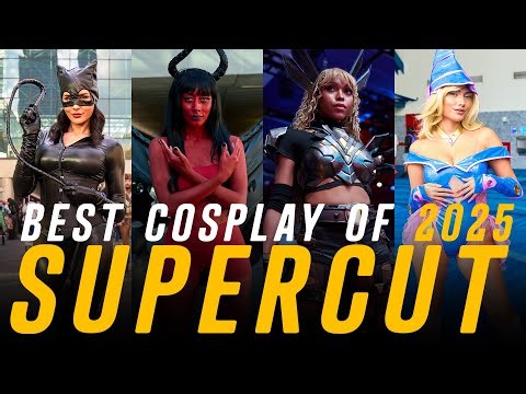 BEST COSPLAY OF 2025: 4K ULTIMATE COSPLAY MASHUP MUSIC VIDEO ANIME COMIC CON RECAP SUPERCUT