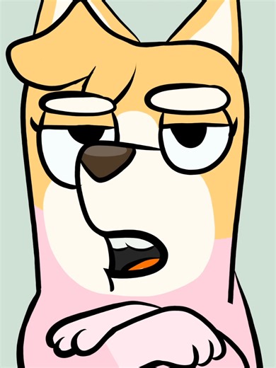 Animation un gars/une fille en version Bluey ! Oui, je sais, le concept je l'ai repris de Nepptenio qui le fait en version Pokemon. Mais, ayant adoré le concept j'ai voulu faire la même chose à ma façon 😊#humour #animation #bluey #sketch #ungarsunefille