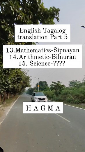17K views · 141 reactions | English Tagalog translation Part 5 13.Mathematics-Sipnayan 14.Arithmetic-Bilnuran 15. Science-???? #reelsviral #englishtagalogtranslation #filipino #quiztimechallenge #englishvocabulary #dictionary #reelsfb #reelsfypシ2023 #reelsfacebook #reelsfbviral #BugtongChallenge | QUIZ ZONE | Facebook