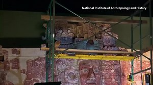 Retrieved Mayan frieze enters last restoration phase