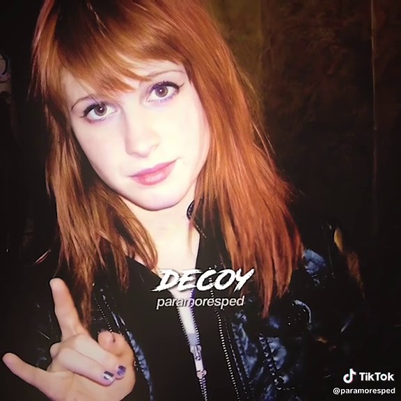 decoy ✷ #paramoresped #paramore #sped #foryou