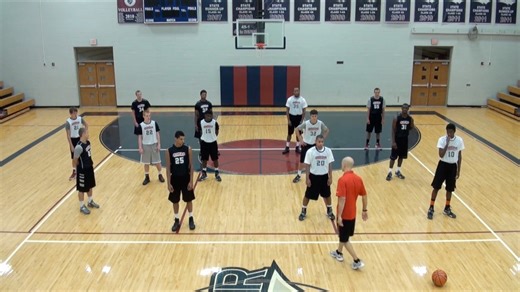 Angles Matter When Defending The Ball Bad angles can really hurt a player's defense. This is from Coach Jim Huber’s Man to Man Defense System. With over 30 years of basketball coaching experience at the youth, high school, and college levels. Coach Jim Huber goes over the importance of being able to recognize when a defender must be able to turn and sprint to be able to cut off the ball handler. If you really want to improve your team’s on ball defense, check this out. | Breakthrough Basketball