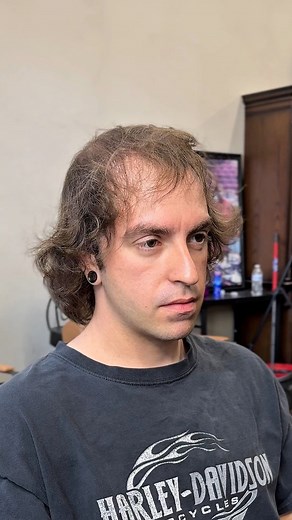 551K views · 3.2K reactions | Hair system transformation Superhairpieces & Hair Extensions #hairsystem #bald #toupee | JPoe the barber | Facebook