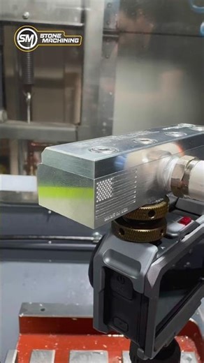 4" Air Blade for lens protection while filming with coolant in the CNC. #cnc #cncmachining #tormach