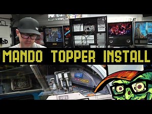 Stern Pinball The Mandalorian Topper Installation Streamed from Raccoon City Pinball.