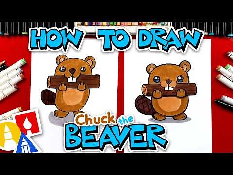 How To Draw Chuck The Beaver