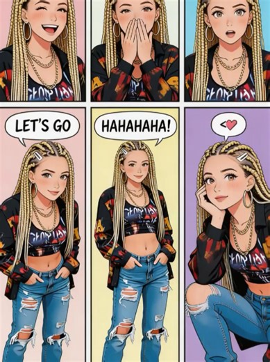 AI Comics #capcutpioneer #pioneertemplate #CapCut