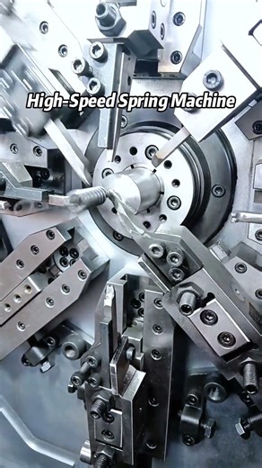 CNC Tension Spring Machine - spring 0.3-2.5 mm wire.
