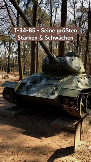T-34-85 - Its Greatest Strengths & Weaknesses #ww2 #tank #history #t34 #t3485