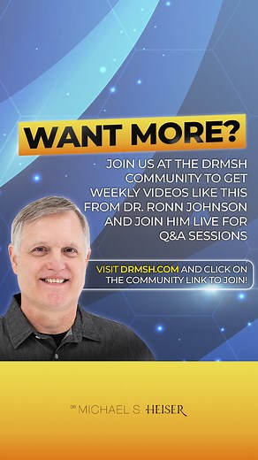 7.1K views · 168 reactions | DDoB: What are the Nephilim WANT MORE? Get access to the rest of the Daily Dose of Bible video series with Dr Ronn Johnson by joining the DRMSH Community! ⬇️⬇️⬇️ https://community.drmsh.com/ | Michael S. Heiser | Facebook