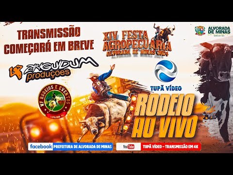 XIV Festa Agropecuária de Alvorada de Minas-MG | Ziriguidum Produções (Domingo Final do Rodeio)