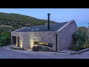 Peloponnese Olive Tree Stone House by Architectural Studio Ivana Lukovic