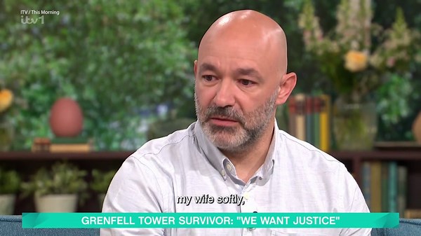 Grenfell survivor in tears over agonising choice on This Morning