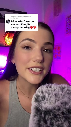 ASMR Eye Focus Instructions and Color Changing Glow Stick