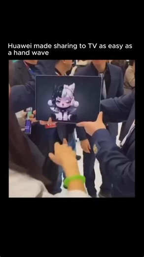 techyoudaily | Huawei’s AI Gesture Sharing lets you literally grab content and throw it to another screen... Using cameras and AI vision, the system... | Instagram