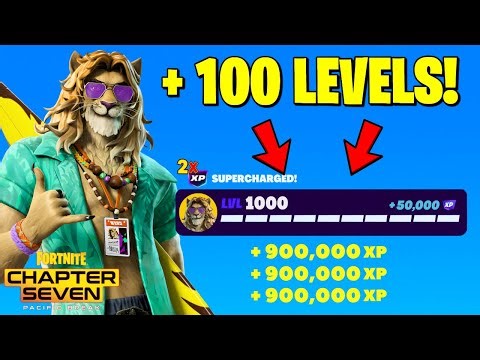 *NO TIMER* FORTNITE XP MAP to FARM & LEVEL UP FAST in CHAPTER 7 S1! (GET 2x SUPERCHARGED XP!)