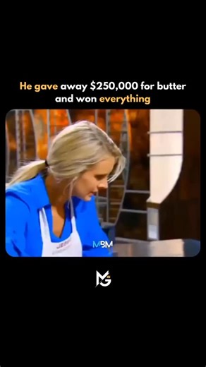 Wealth | Business | Finance on Instagram: "MasterChef finale. $250,000 on the line. Three contestants left. 🏆 Jessie forgot butter. Natasha said no. But Luca? He tossed her a whole block without thinking twice. 💛 The judge said: “Luca might’ve just thrown away $250,000.” 💸 Luca’s response? “I’ll still look myself in the mirror tomorrow. I’m a good guy. Forget about it.” 🪞 Here’s what happened: Luca didn’t just give away butter. He showed the world his character. And character? That’s worth m