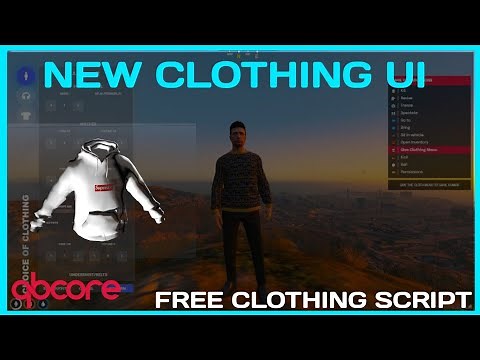 QBCore New Clothing Script **FREE** | FiveM Roleplay Scripts | FiveM Tutorial 2023 | MJ DEVELOPMENT