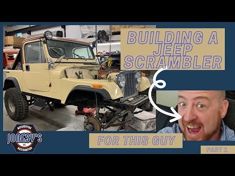 How We're Restoring and LS swapping this Jeep CJ-8 Scrambler Part 1