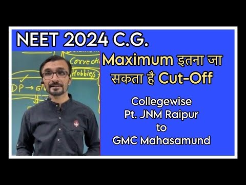 NEET 2024 Maximum cut off collegewise Chhattisgarh M.B.B.S.