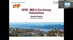 【CP2K】Introduction about CP2k | CP2k中的NEB和自由能计算