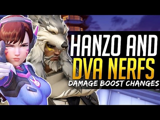 Overwatch HIDDEN HANZO & DVA NERF - Damage Boost Ultimates
