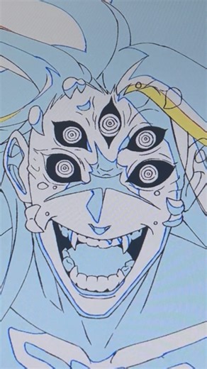 Studiomoonmoon on Instagram: "Day 31 of making indie anime. We’re gettin close to completing the trailer for an original series inspired by shows like #cowboybebop #mobpsycho100 and #chainsawman! With all the network mergers and acquisitions happening in the last several years, Hollywood is broken. How can an executive champion cool ideas if they don’t even know if they’ll survive the next merger? It’s time for the golden age of independent animation. Instead of supporting billion dollar salarie