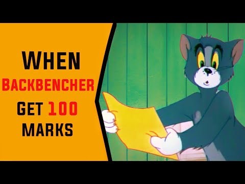 Exam results funny videos tom and jerry | Toppers vs backbenchers exam status