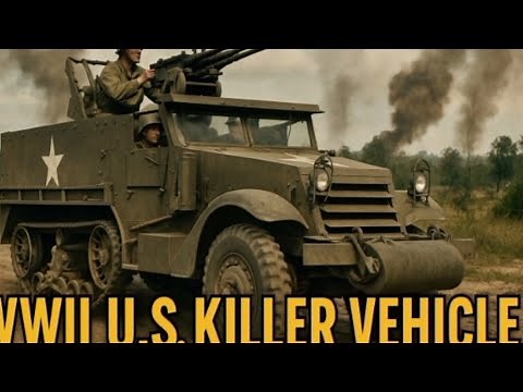 World war II US killer vehicle | M3 Half-Track.