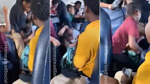 Video shows elementary school girl beaten by two boys on bus