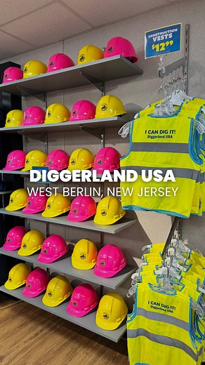 20K views · 128 reactions | Diggerland USA in West Berlin is the only construction-themed amusement park in the U.S., and it's right here in New Jersey!  Drive real machines, take on rides built for thrill-seeking littles, and cool off in the splash park. It’s hands-on fun the whole family will love. Plan your visit: https://bit.ly/4nC1boo #VisitNJ | Visit New Jersey | Facebook